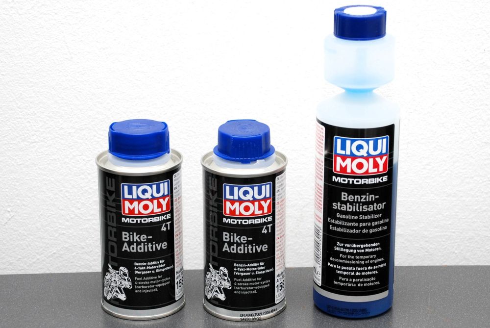 Liqui Moly 2 BikeAdditive 4T neu / Benzinstabilisator offen Kaufen