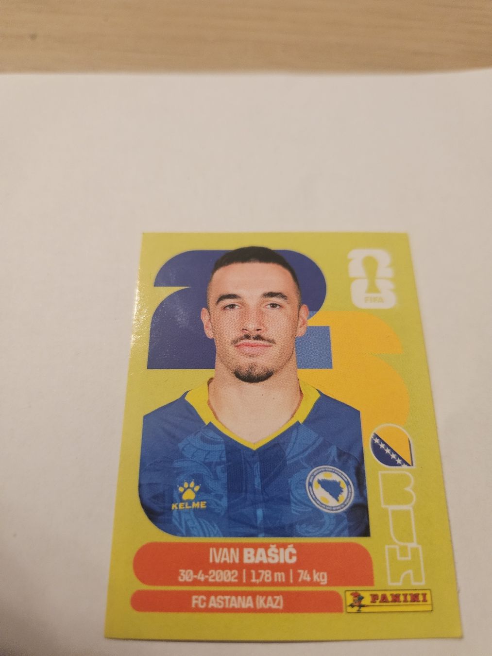 Panini Carte collezionabili: Panini WM 2026 BIH 12 – Nuovo (secondo la descrizione) da Genève venduto da jerdinho1209