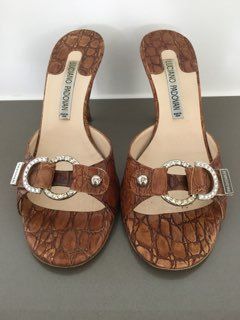 Scarpe da donna: Luciano Padovan Mules, Leder, Gr. 37,5 – Usato da Villmergen venduto da Czuesi 7