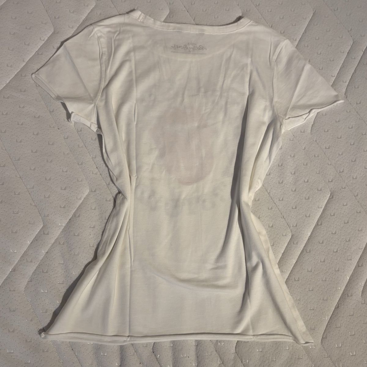 Only T-Shirts: Weisses Rolling Stones T-Shirt – Neu (gemäss Beschreibung) aus Brünisried von Livtsukki2ndHand 2