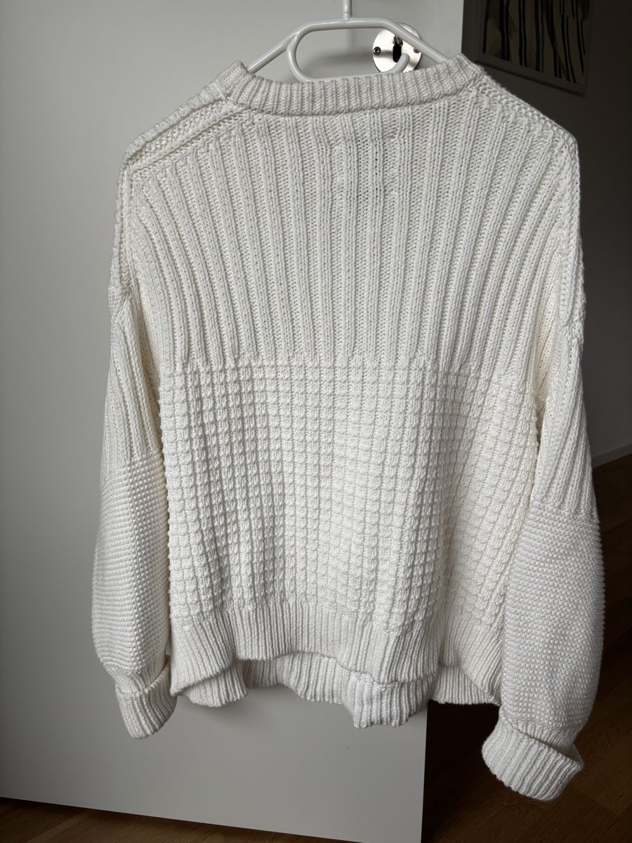 Pullover & Sweatshirts: The knotty ones Delcia Pullover weiss 100% Baumwolle – Gebraucht aus Winkel von Zimtguetzli 6