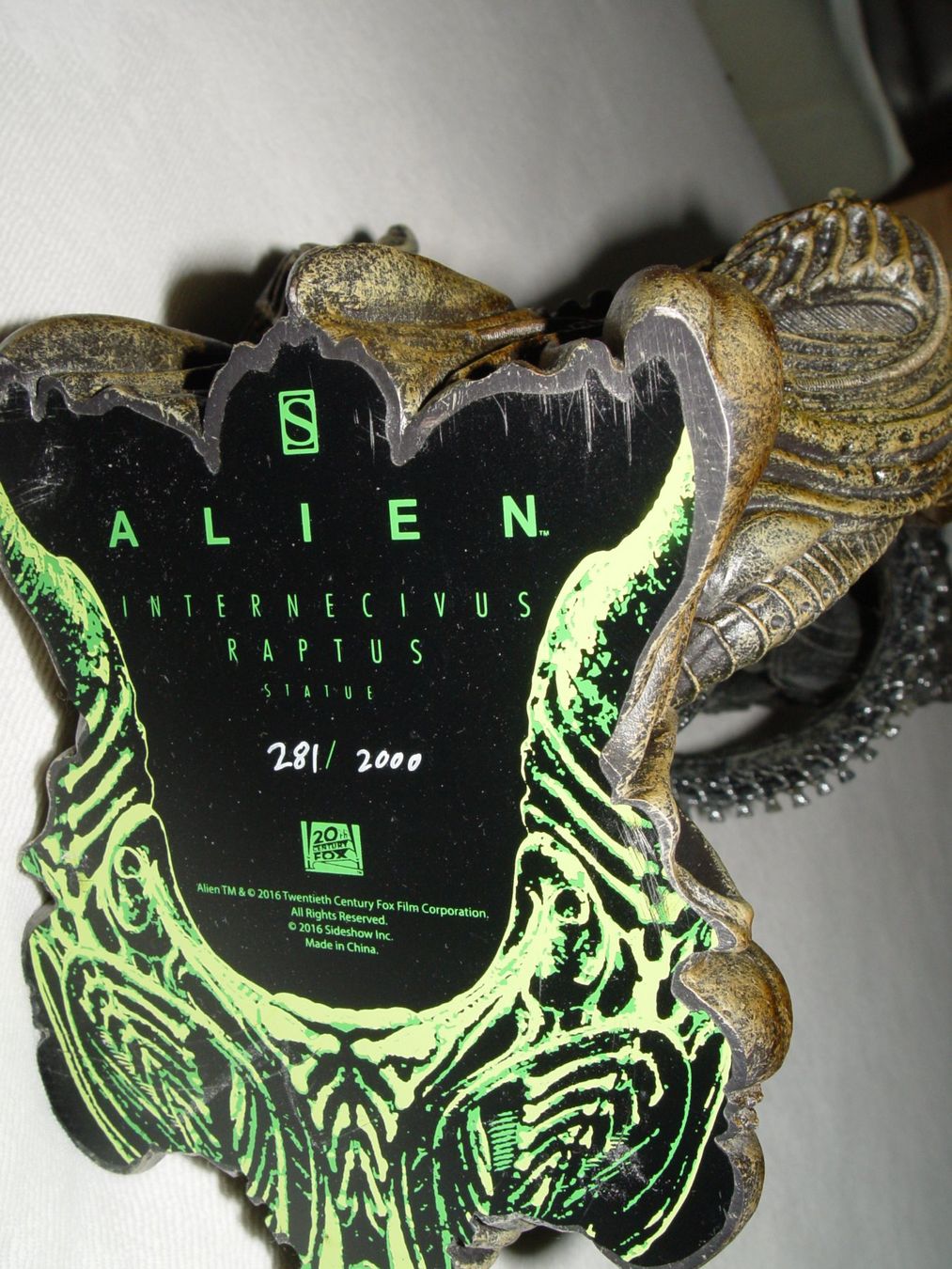 Skulpturen & Statuen: H.R. GIGER Slideshow Alien Internecivus Raptus Statue 56 cm – Neu und originalverpackt aus Dietikon von your-2nd-chance 5