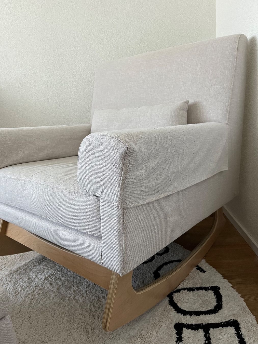 Poltrone: Gaia Serena Schaukelsessel + Footstool – Usato da Interlaken venduto da fbnscl 2