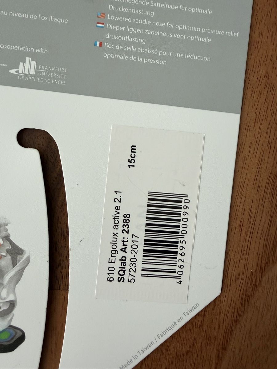 Ersatzteile: Selle vélo SQlab 610 Ergolux active 2.1 taille 15 cm – Neu (gemäss Beschreibung) aus kriens von mAgmAx. 2