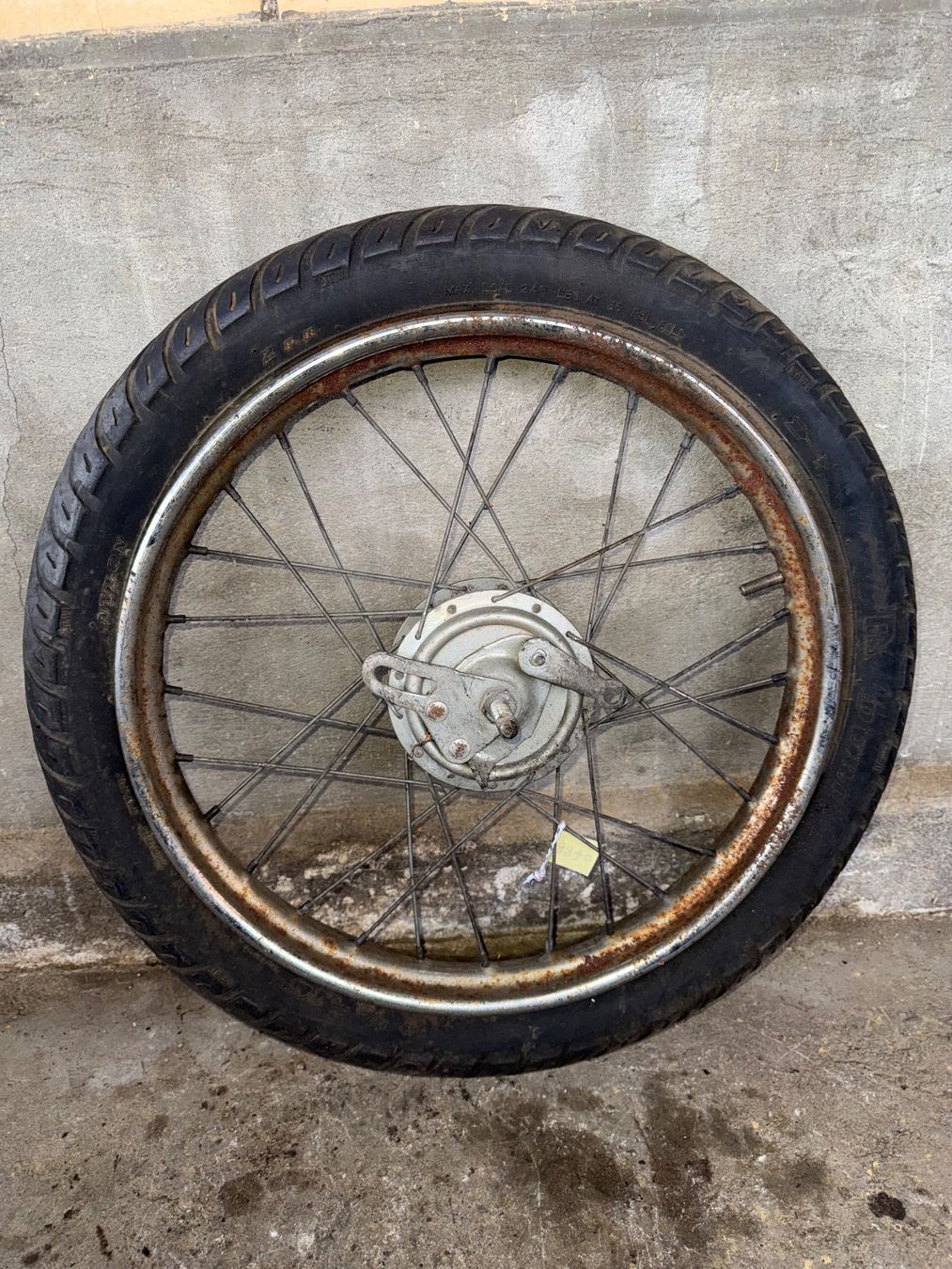 Puch Parti ricambio per ciclomotori: Mofa 16 Zoll Speichen Vorderrad – Difettoso da Fahrni b. Thun venduto da berger_tuning34