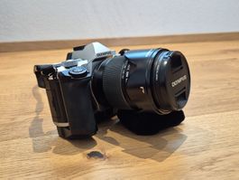 Olympus OM-D E-M5 II Mark Power Kit silver, top Zustand 📸