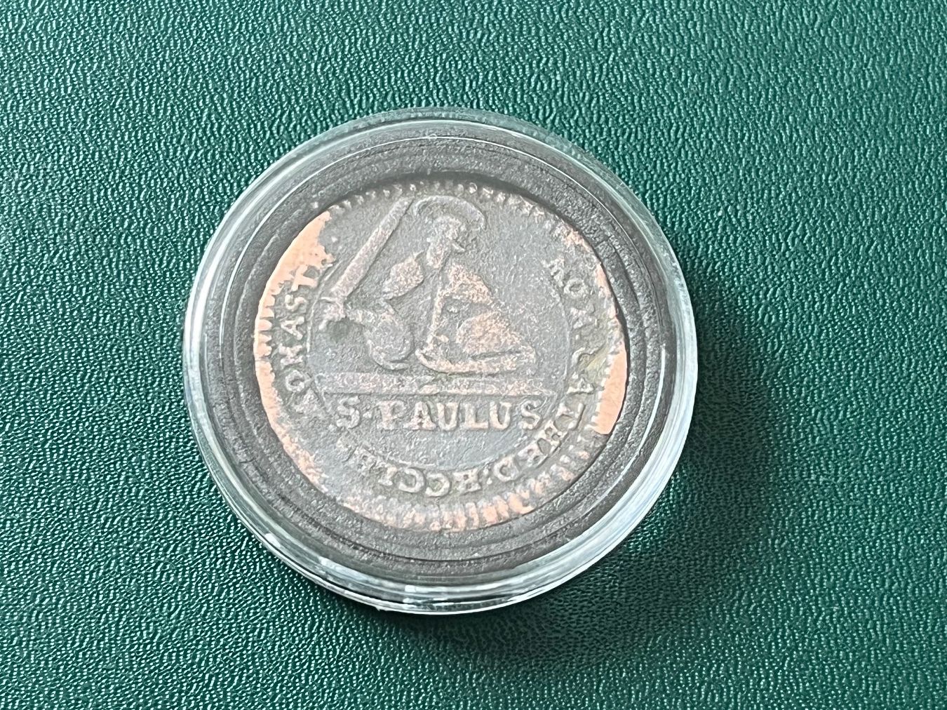 Tutti le monete: Seltene 3 Pfennig 1753 St. Paulus – Usato da Neuenhof venduto da Shadow-