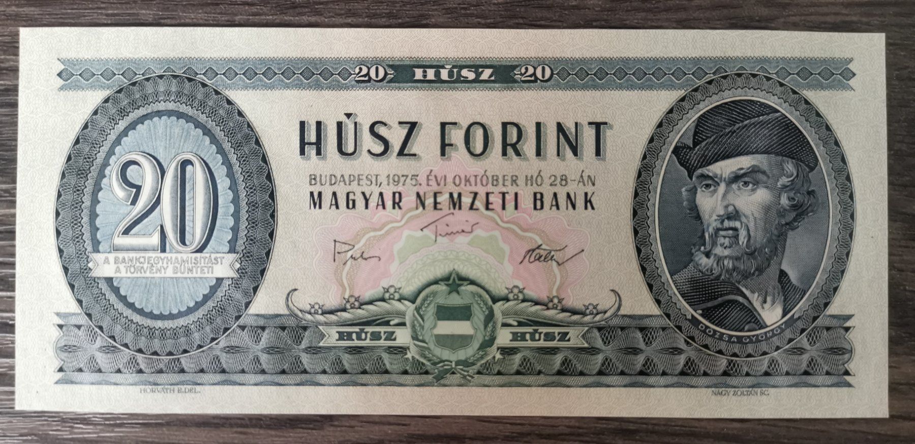 Banconote: Hungary 20 Forint 1975 UNC – Nuovo (secondo la descrizione) da Cousset venduto da Patricio77