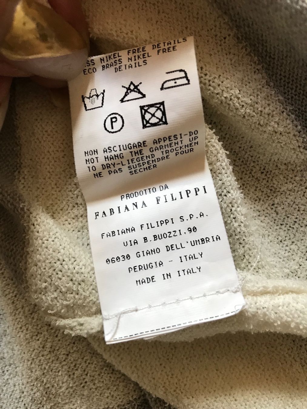 Fabiana Filippi Pullover & Sweatshirts: Pull ample FABIANA FILIPPI, taille S, coton – Neu (gemäss Beschreibung) aus Morges von sandy069 6