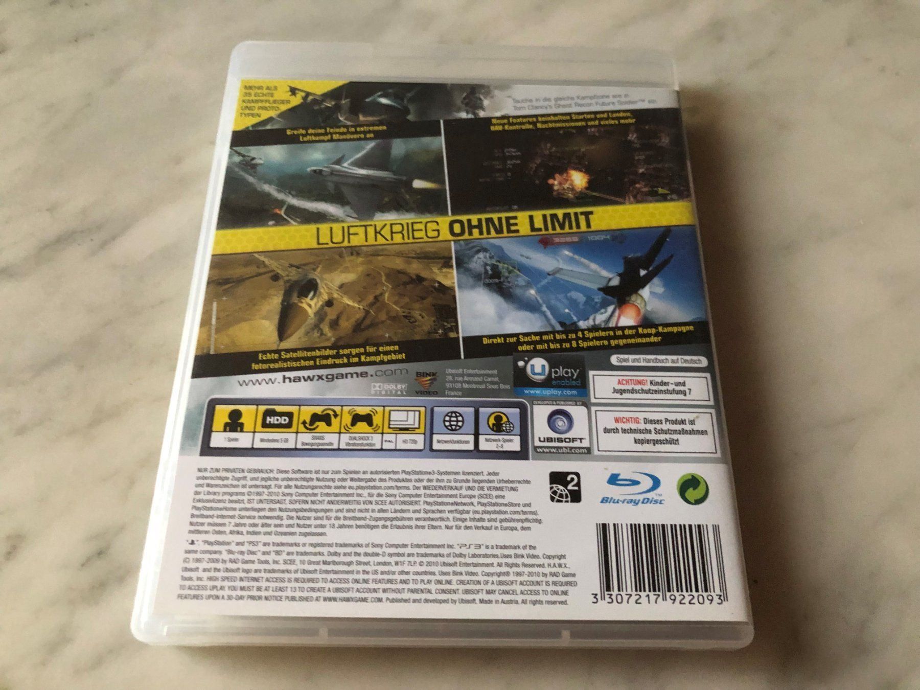 Sony Spiele: HAWX 2 SPIEL FÜR PS3 – Gebraucht aus hägendorf von twilightprincess 1
