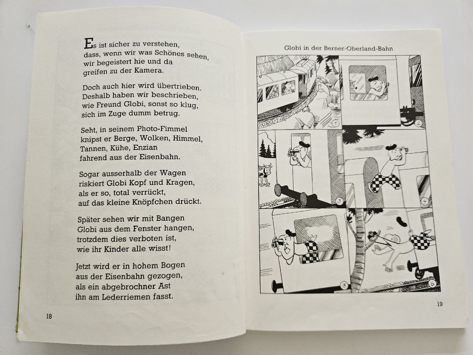 Comics: Globis Abenteuerliche Schweizer Reise / 4. Auflage 1992 – Gebraucht aus Oberdorf BL von BaldenEagle 2