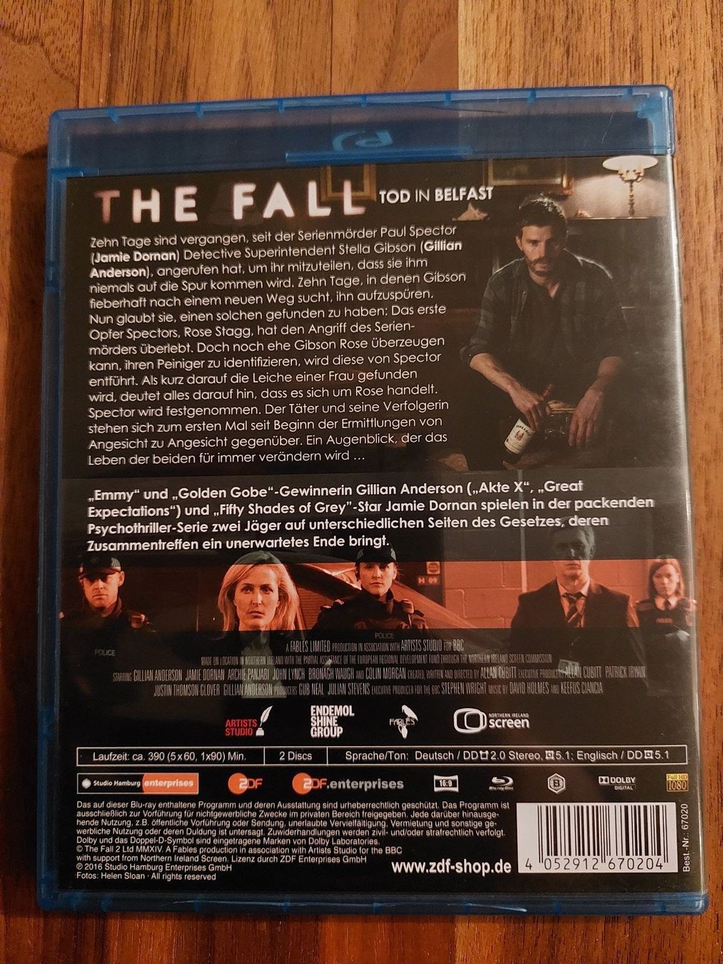Tutti i DVDs: Blu Ray - The Fall / Tod in Belfast Staffel 1 & 2 – Usato da Rheinfelden venduto da FilmAuktion 3