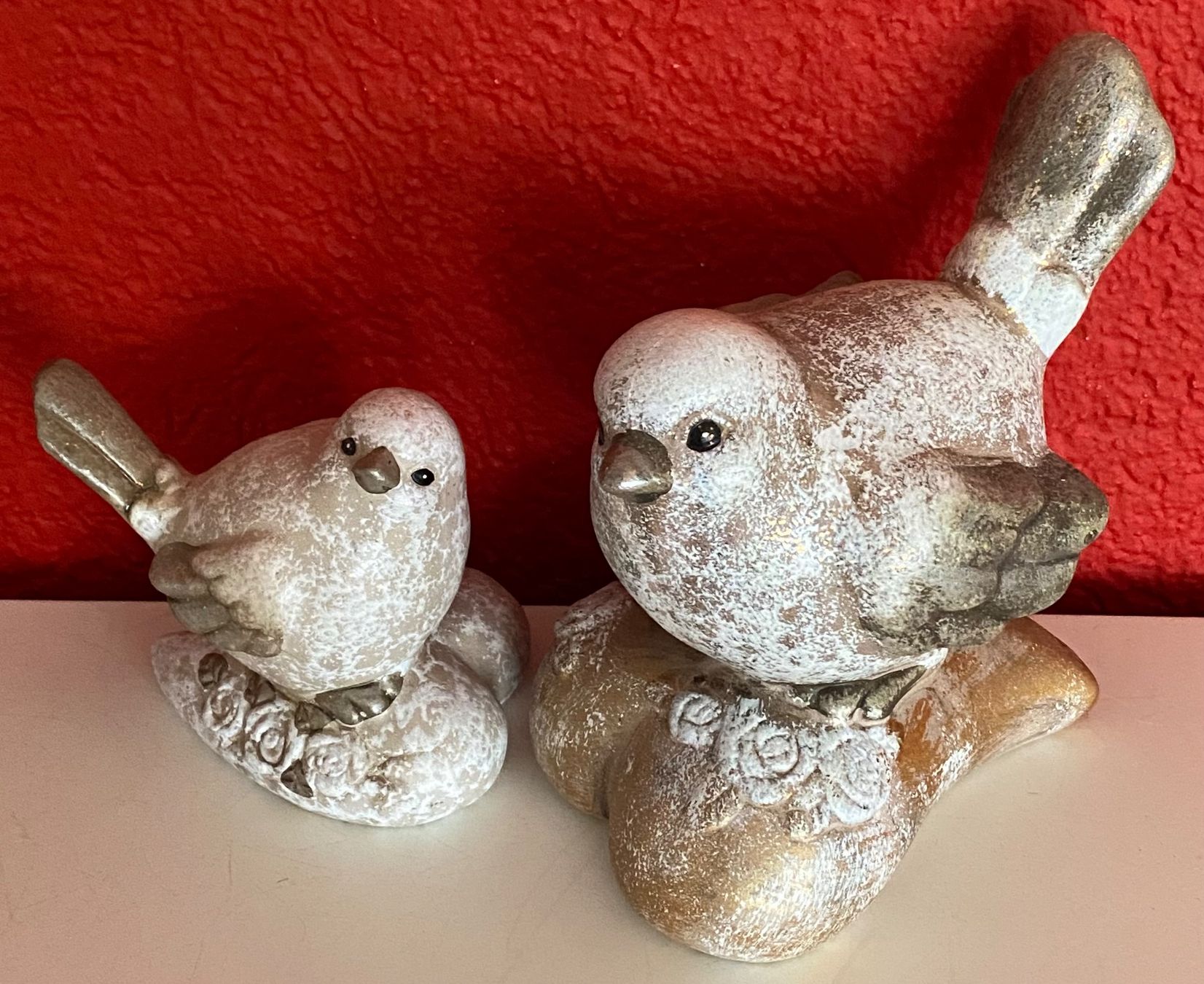 Statuette: 2er Set Dekorative Vogel Figuren – Nuovo e nell'imballaggio originale da Zäziwil venduto da meri79. 1