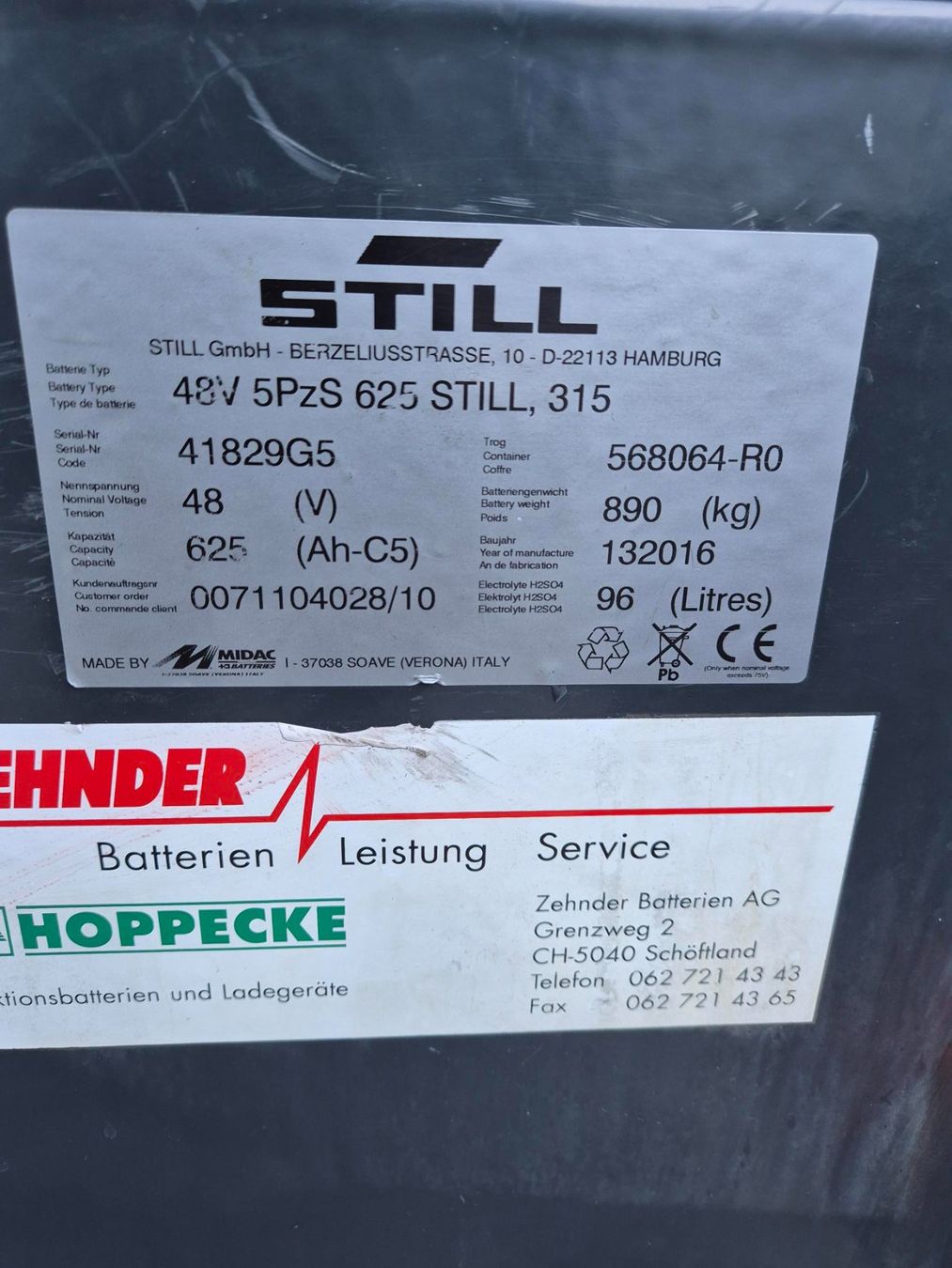 Linde Carrelli elevatori e a forche: Stapler Linde E16P -01 – Usato da Aarau venduto da LM-Handel 4