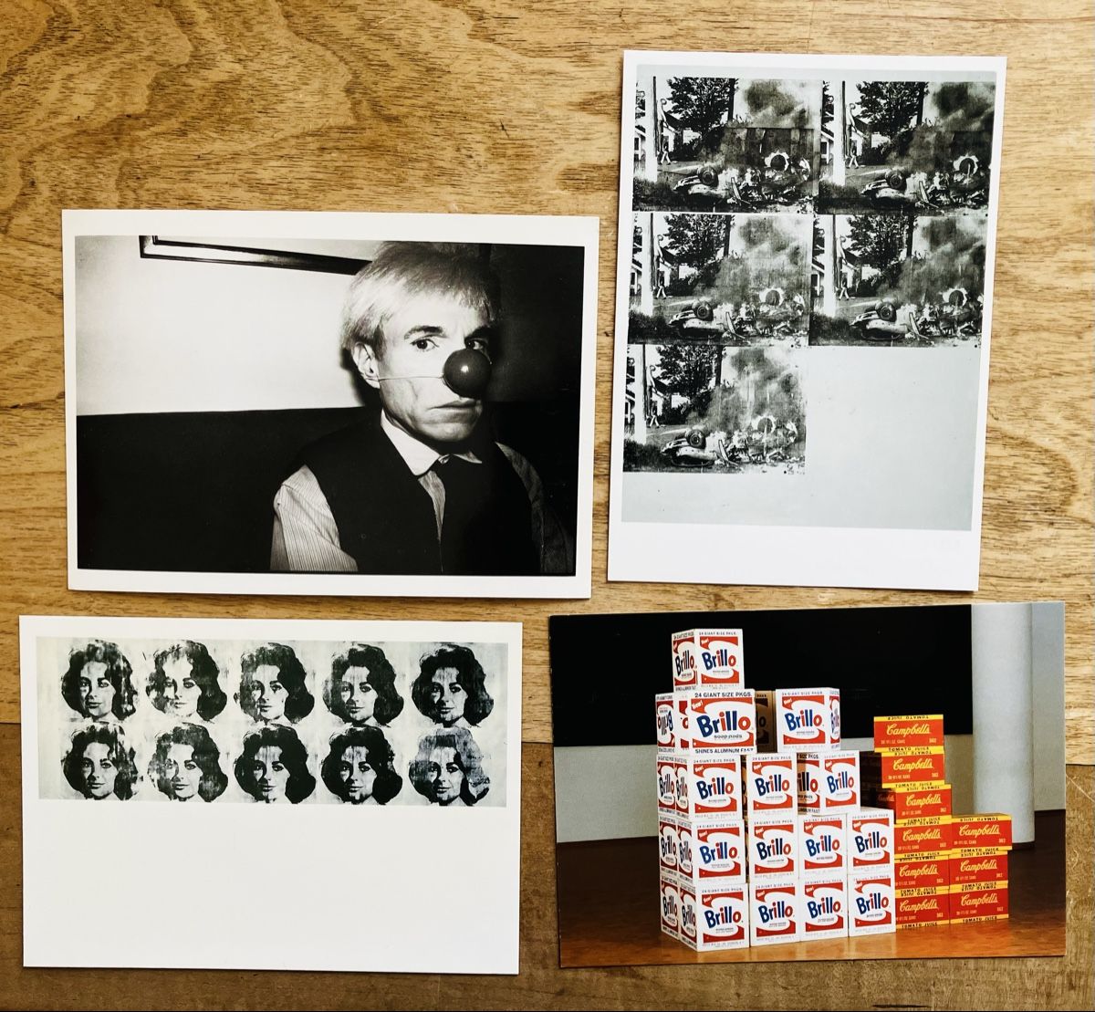 Cartes postales: 4x AK Andy Warhol – Neuf (Voir description) à Buchs AG par Allerleis