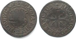 FREIBURG / FRIBOURG Kreuzer 1770, Billon, SELTEN!