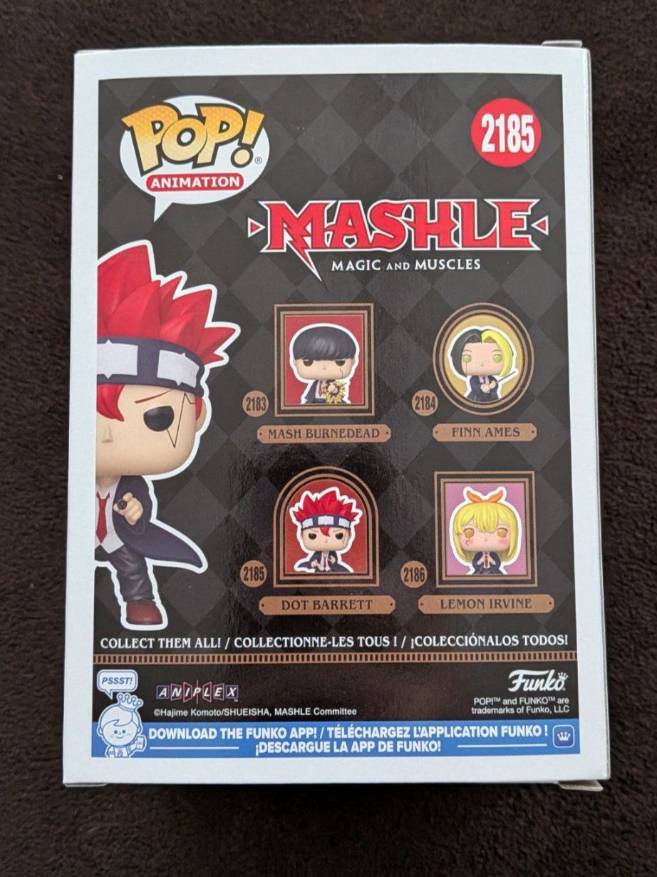 Funko Figuren: Funko Pop! Mashle - Dot Barrett #2185 – Neu und originalverpackt aus Obfelden von RCO85 2