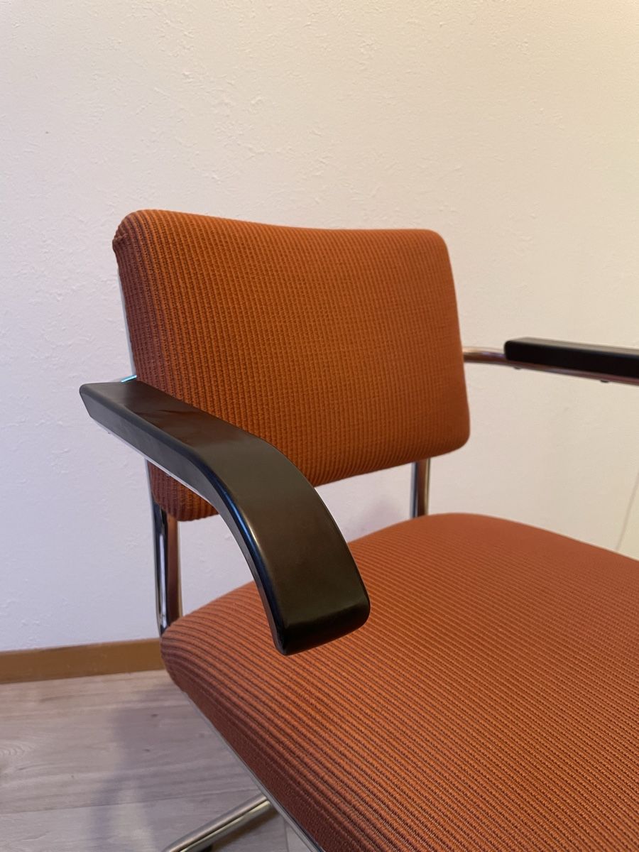 Sessel: Vintage Armchair Freischwinger Designer Möbel – Gebraucht aus Zürich von Rollladen 3