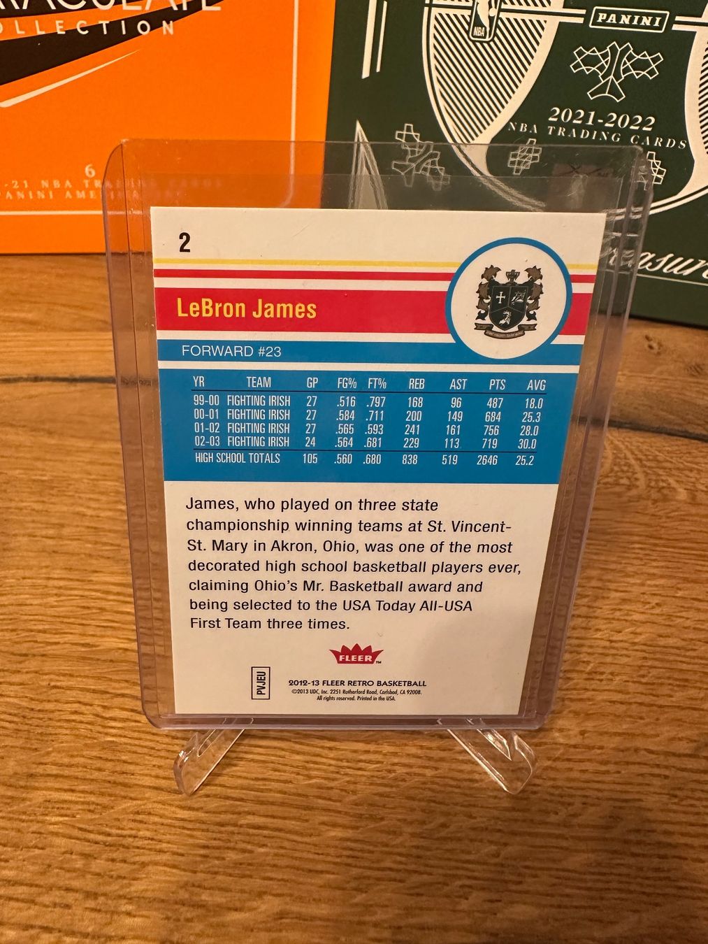 Nba Carte collezionabili: LeBron James Fleer – Usato da Vullierens venduto da Gaara04 1