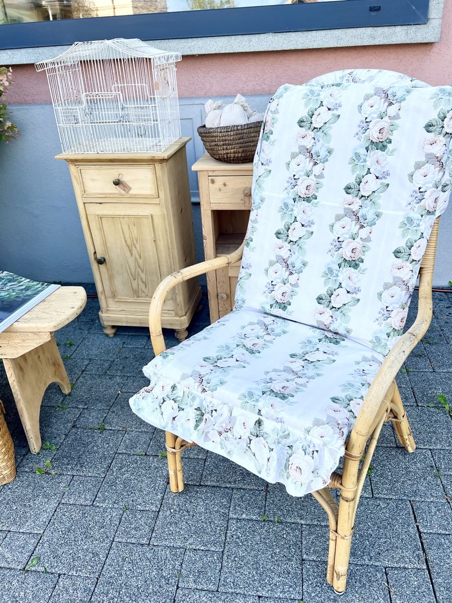 Fauteuils: Rattansessel Bambussesse – D'occasion à Sirnach par dasrosahaus 2