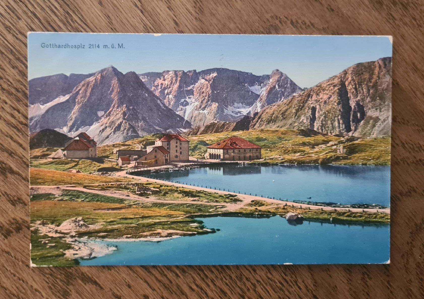 Cartoline postali: Gotthardhospiz – Usato da Ebikon venduto da Donar50
