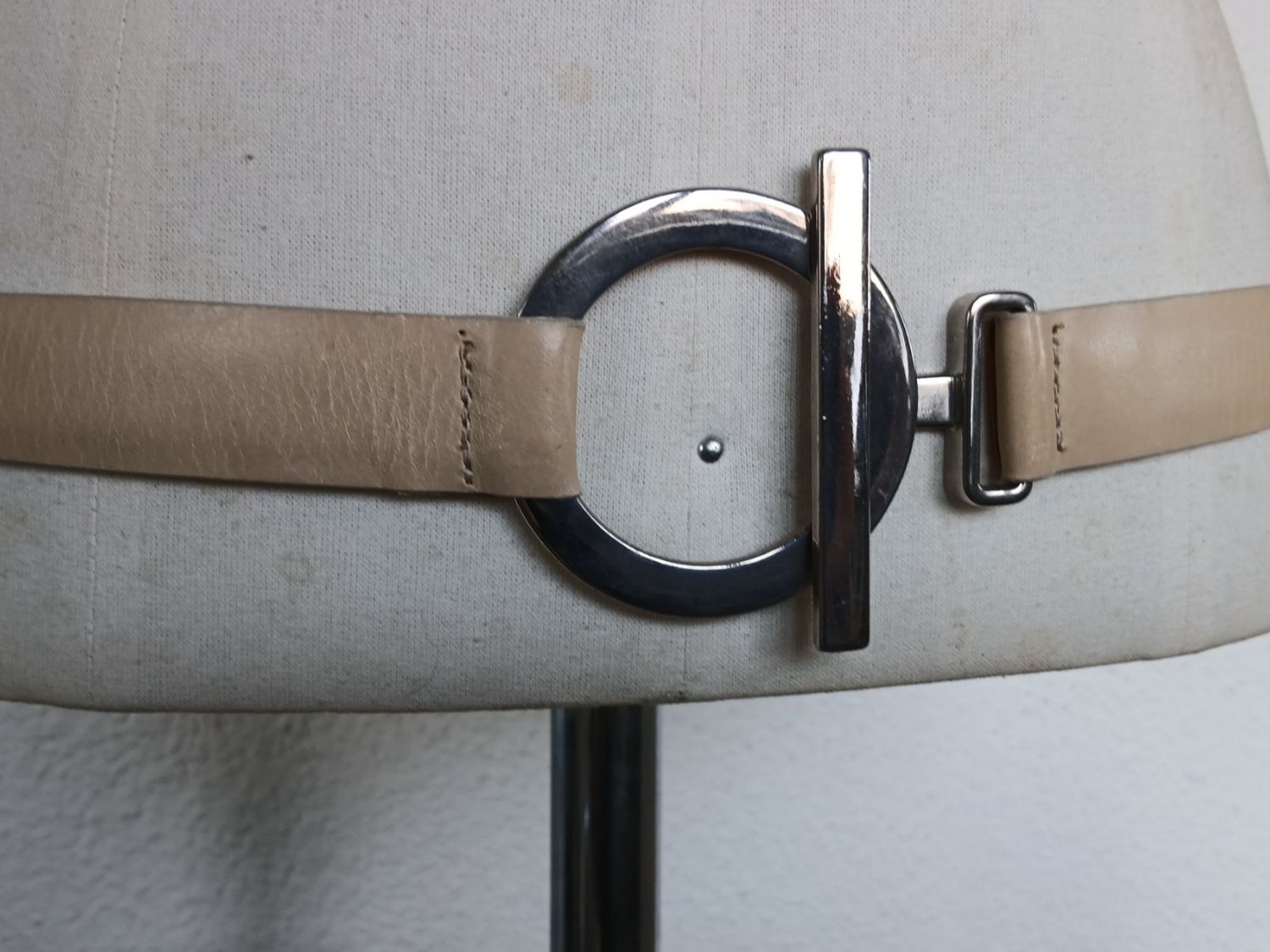 Cinture: Schicker Damengürtel, Leder, beige, Angelo de Lombard, 85cm – Usato da Beckenried venduto da SylvkensWorld 5