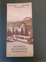 Alter Prospekt / Brunnen - Morschach - Axenstein ca. 1930