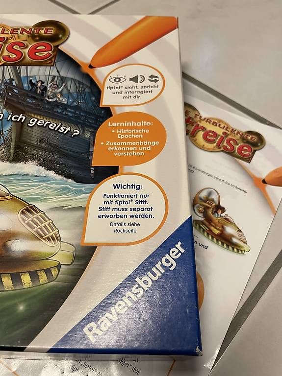 Spiele: Ravensburg tiptoi: Zeitreise – Gebraucht aus Möriken AG von nipamijule 2