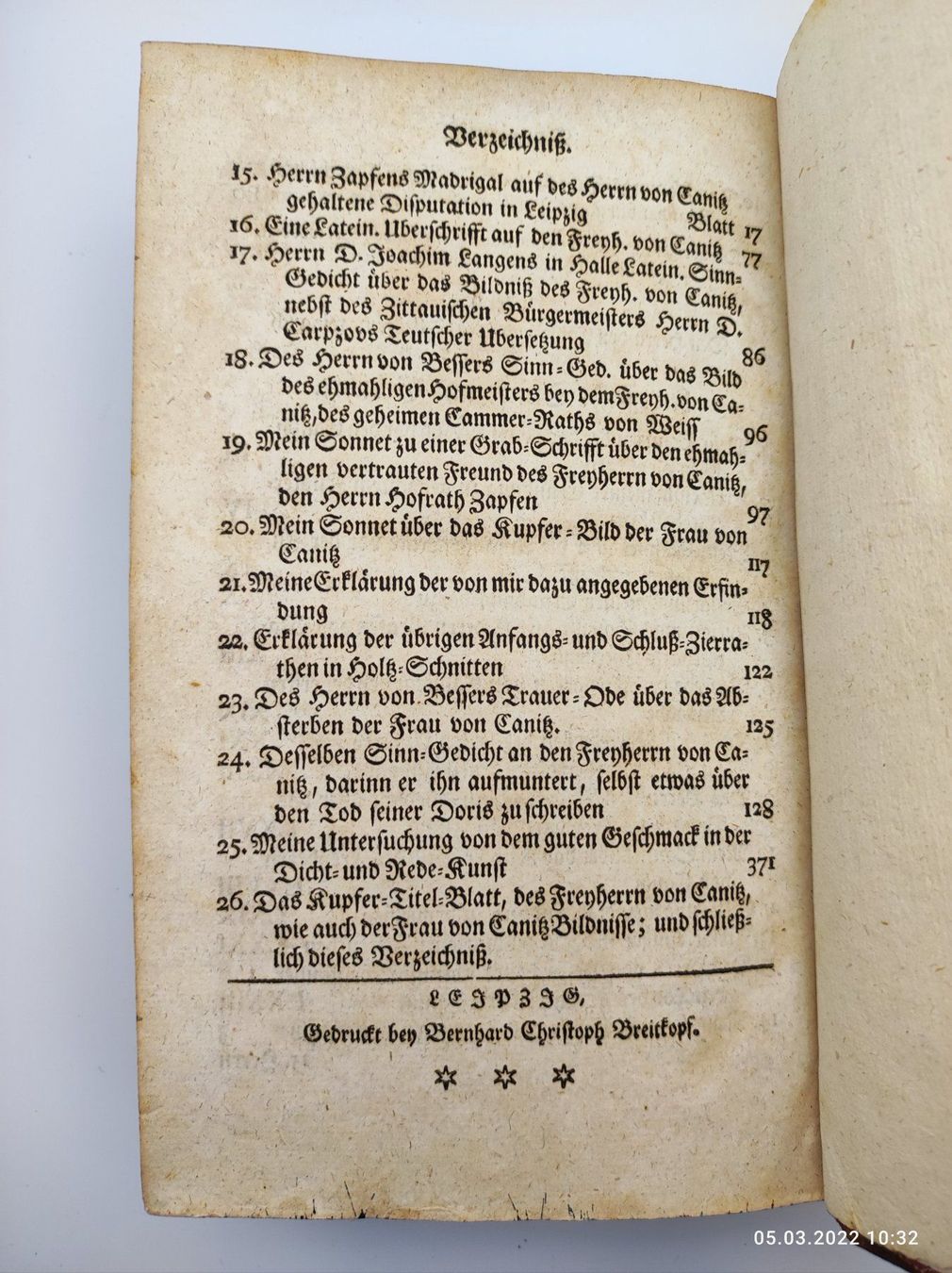 Bücher: FREIHERR VON CANITZ – Gebraucht aus Goldach von Gaip 6
