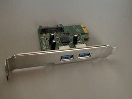 HP 2-Port USB 3.0 Super Speed PCI-Express x1 Schnittstellenk