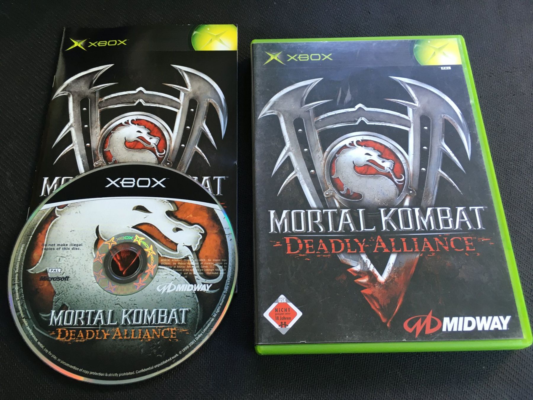 Microsoft Giochi: Mortal Kombat Deadly Alliance - Xbox Game – Usato da St.Gallen venduto da Punktchen01
