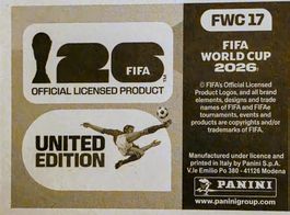 FIFA World Cup 2026™ United Edition Sticker FWC 17