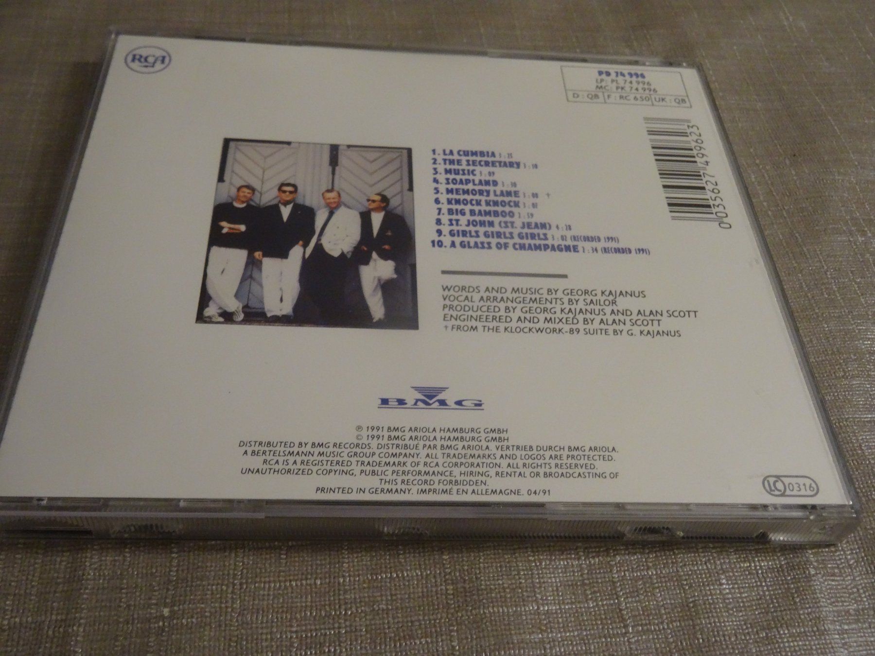 CDs: Sailor - Sailor CD – Gebraucht aus Olten von Disc-Ausverkauf 1