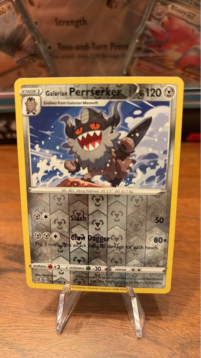 Pokémon Carte collezionabili: Pokemon Karte - Galar Perrserker – Usato da Dietikon venduto da PokemonSwissSpotify