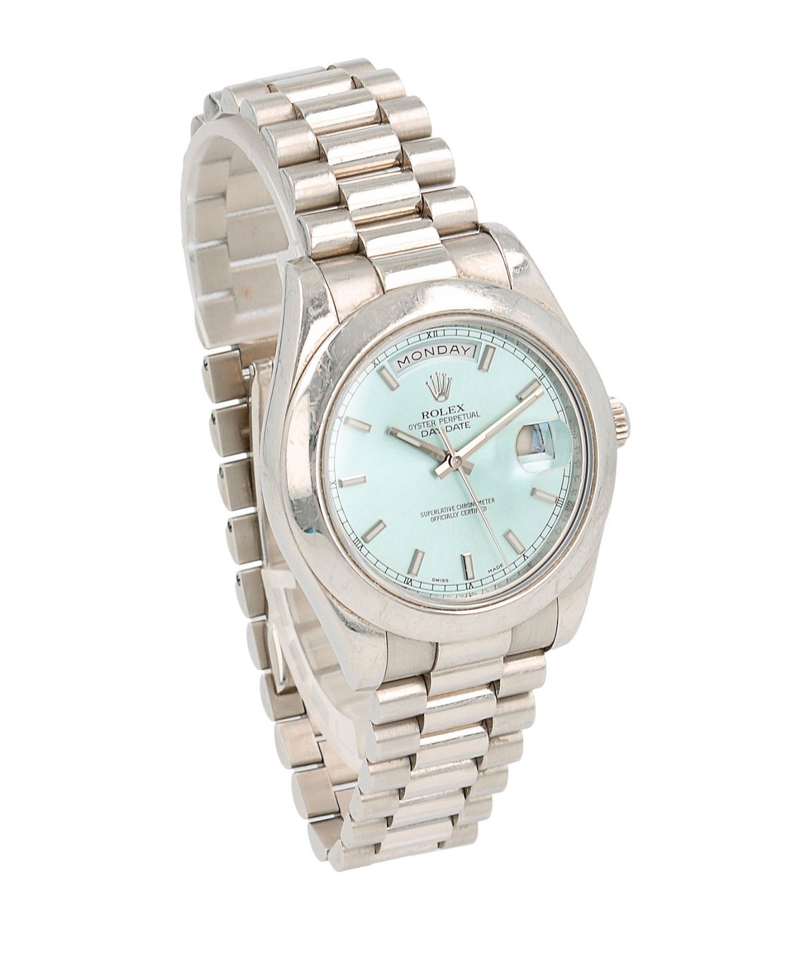 Rolex Orologi: Rolex Day-Date II ref 218206 Ice Dial 41mm 2009 full-set – Usato da Stabio venduto da phi_k5ws 3
