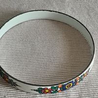 Vintage, Emaille, Armreif,