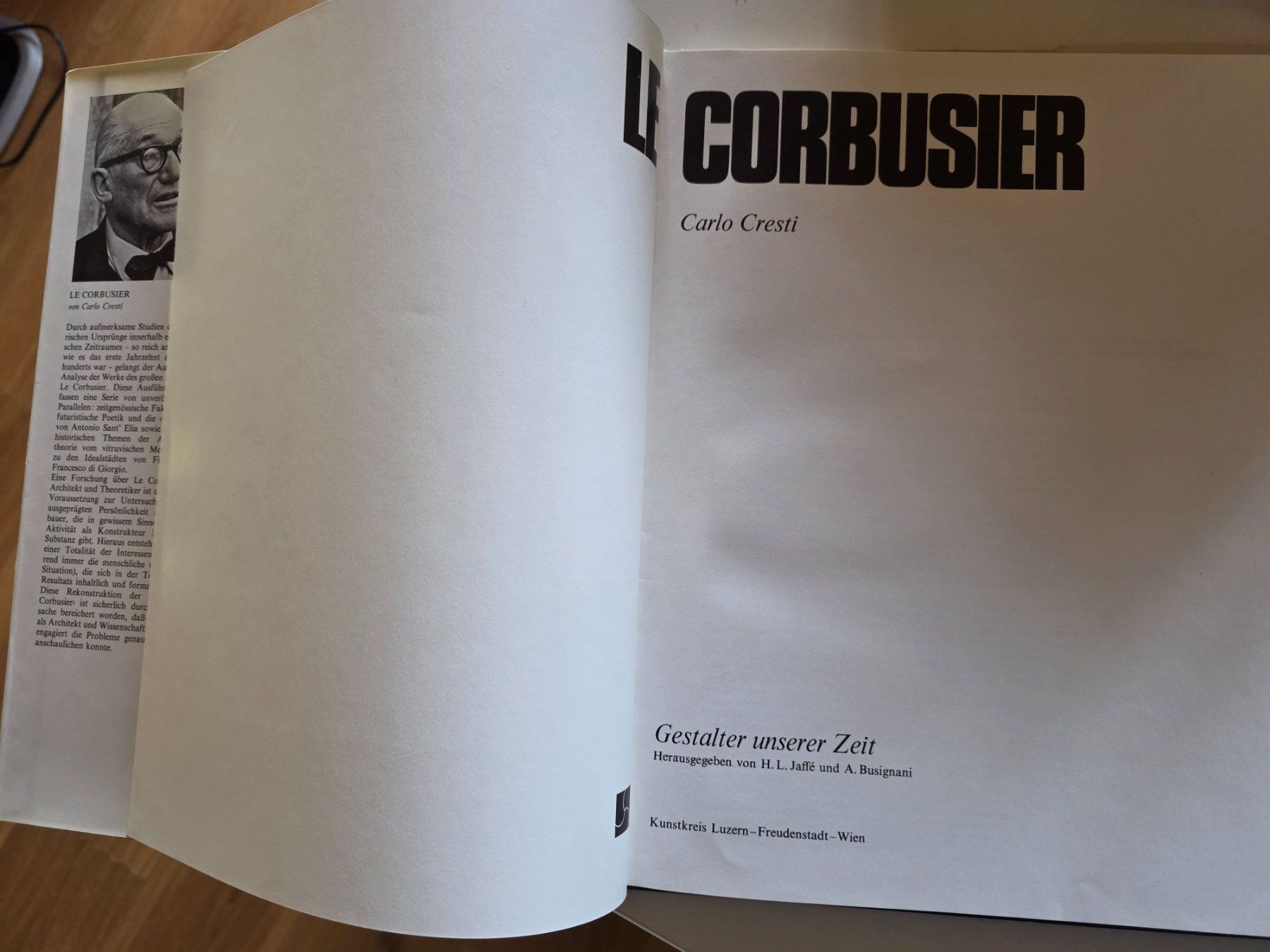 Libri: Le Corbusier - Gestalter unserer Zeit - 1969 – Usato da Walterswil BE venduto da Lonitti 2