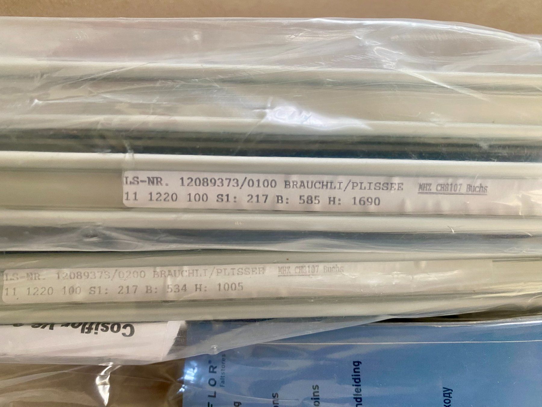 Vorhänge: Brauchli Plissee Rollos, neu & Originalverpackt! – Neu und originalverpackt aus Dielsdorf von Carolinemartine 1
