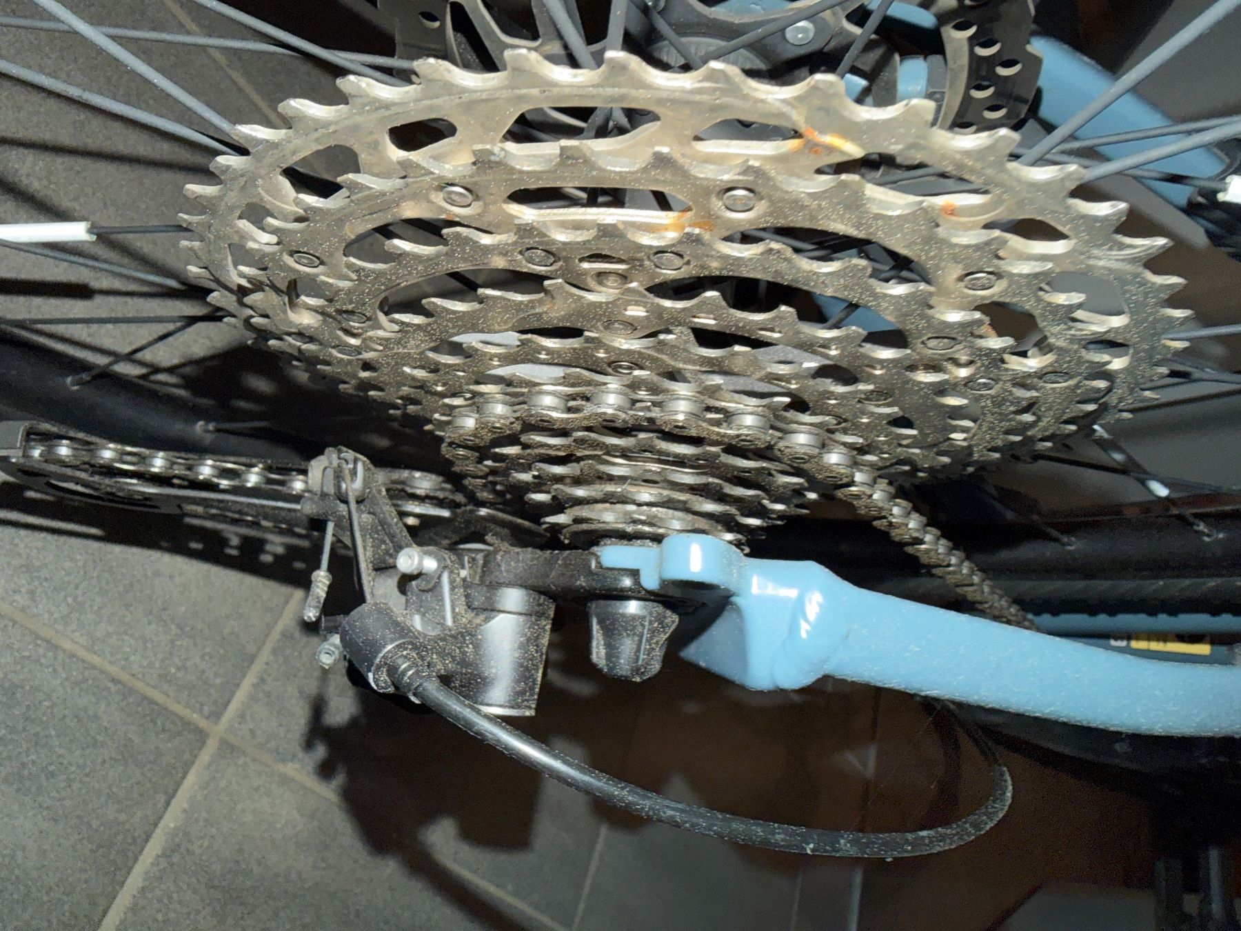 Canyon Biciclette: Canyon Pathlite 5, Grösse XS, blau – Usato da Morgarten venduto da elabaumann_ch 7