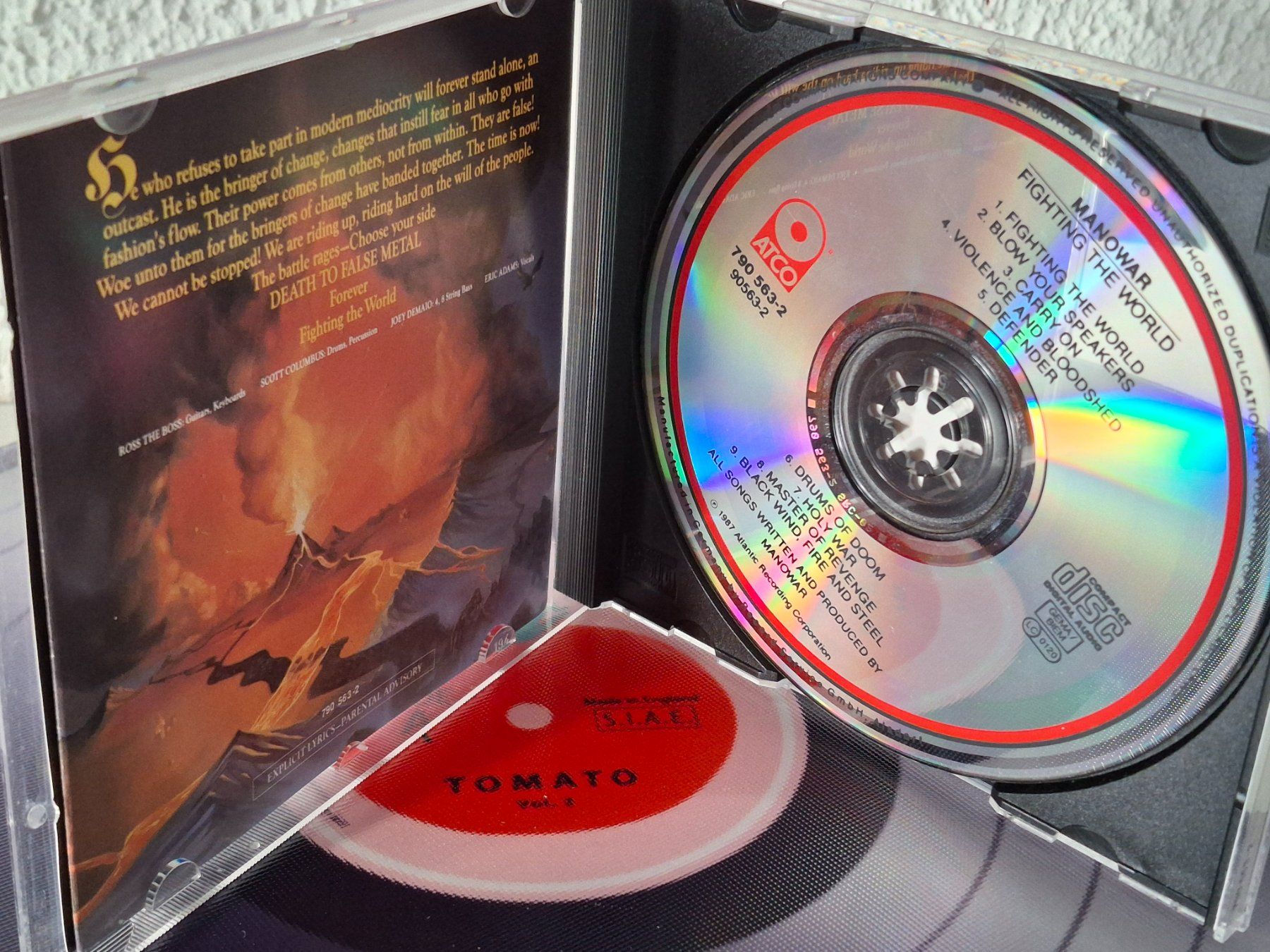 CD: CD Manowar - Fighting The World – Usato da Aarberg venduto da Jackup1 2