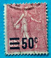 Briefmarken aus  Frankreich 1926 Säerin und Louis Pasteur