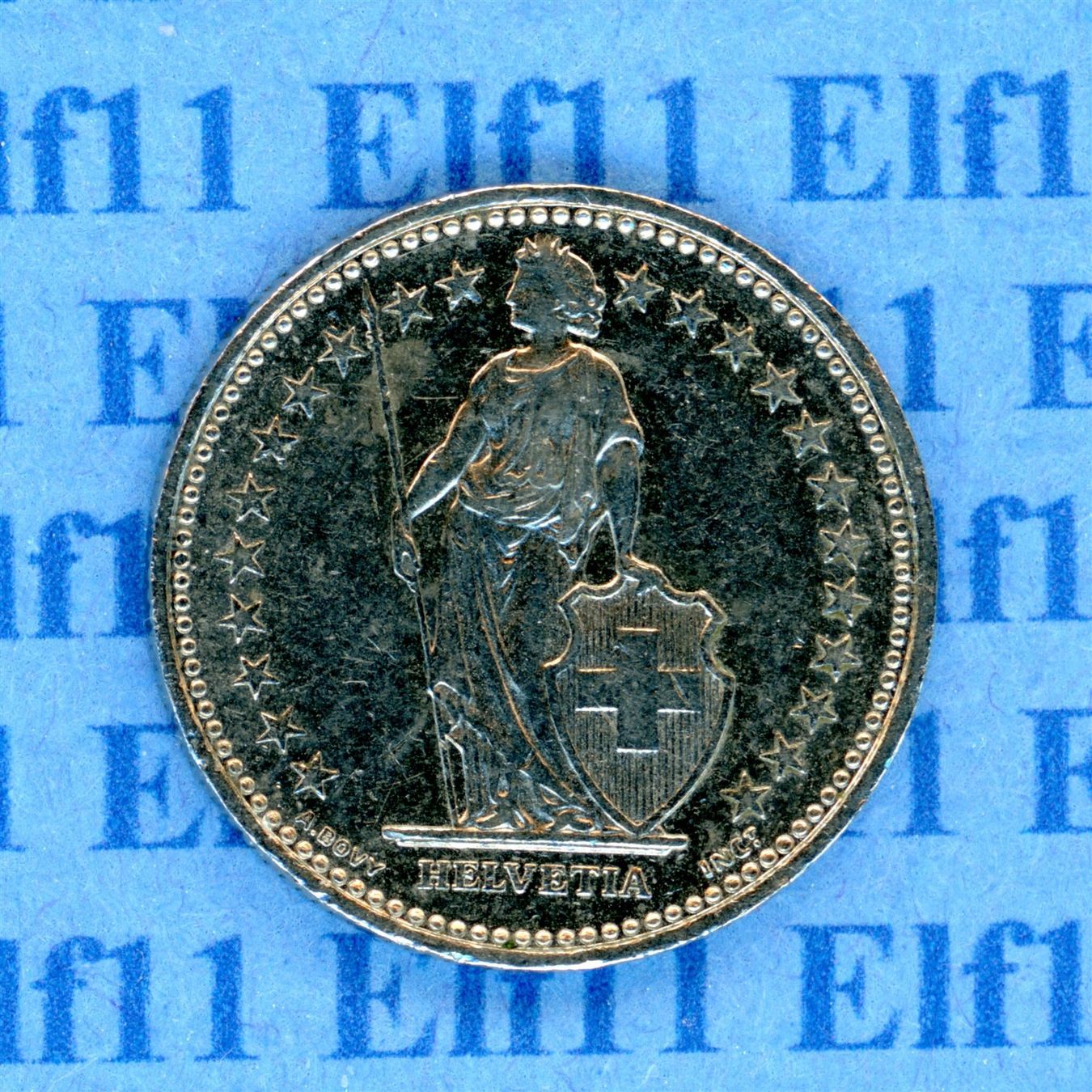Alle Münzen: CHF___0.50 1985 -vz 50 Rappen – Gebraucht aus Widnau von Elf11 1