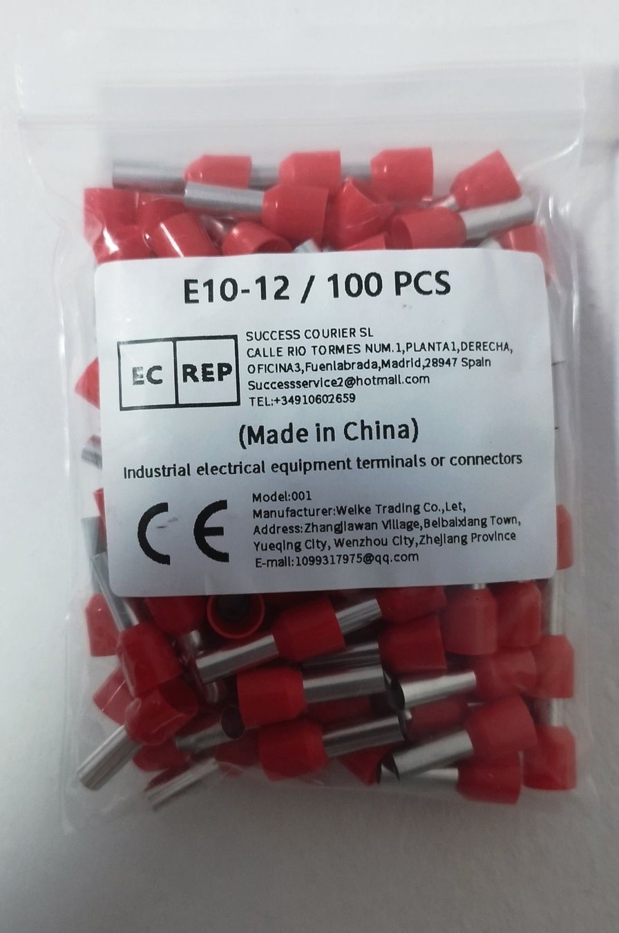 Componenti elettronici: 7 AWG 10 mm² Crimp-Kabelschuhe – Nuovo e nell'imballaggio originale da Winterthur venduto da pir_pt