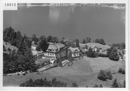Flugaufnahme Seelisberg - Hotel Bellevue