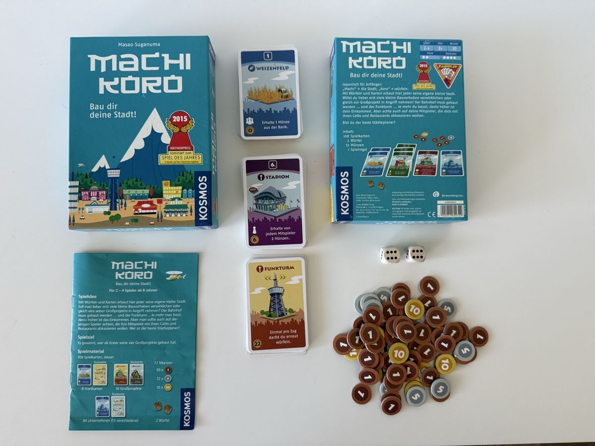 Kosmos Spiele: Logik & Rätsel Spiele Set: Rush Hour, Exit, Machi Koro – Neu (gemäss Beschreibung) aus Basel von mary267 3