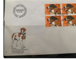 Ersttagsbrief Hund