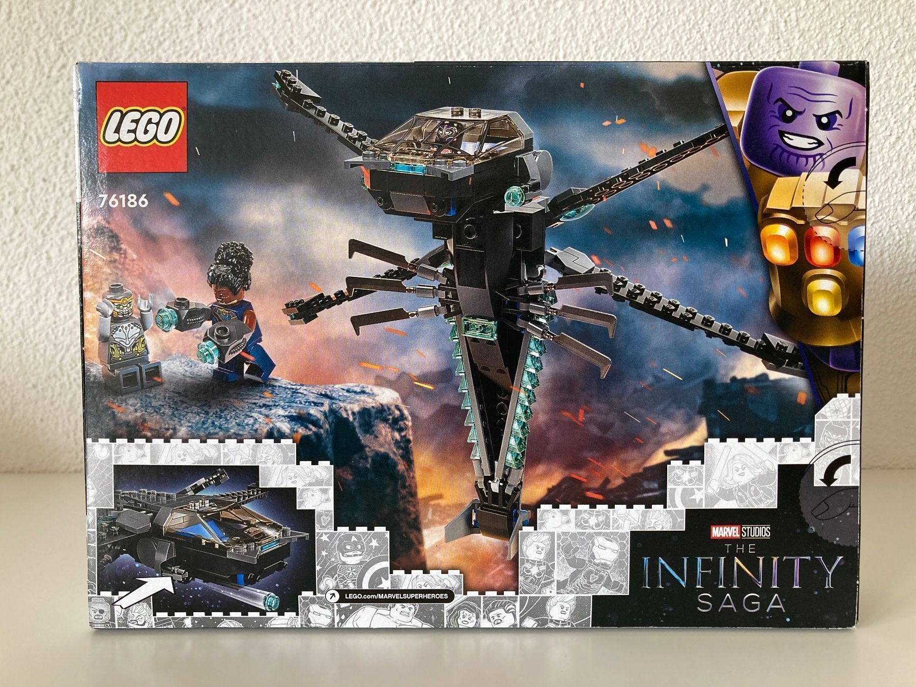 Lego Baukästen: Lego Marvel 76186 Black Panther Dragon – Neu und originalverpackt aus Beringen von pkr_z622 1