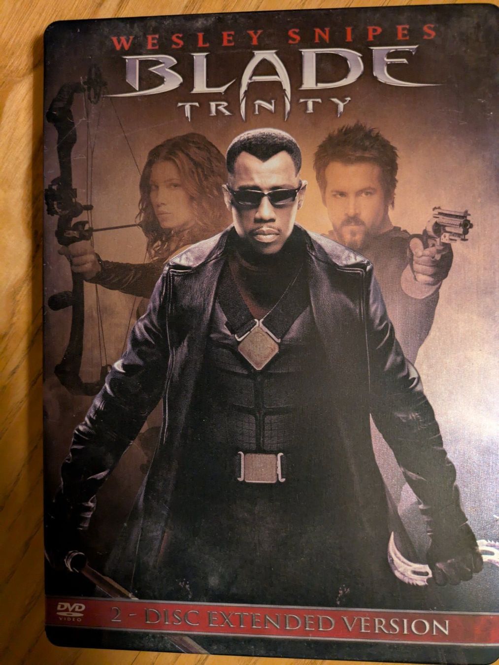 Tutti i DVDs: DVD: "Blade Trinity" - (Steelbook - 2-Disc Extended Version) – Usato da Männedorf venduto da Pacer19