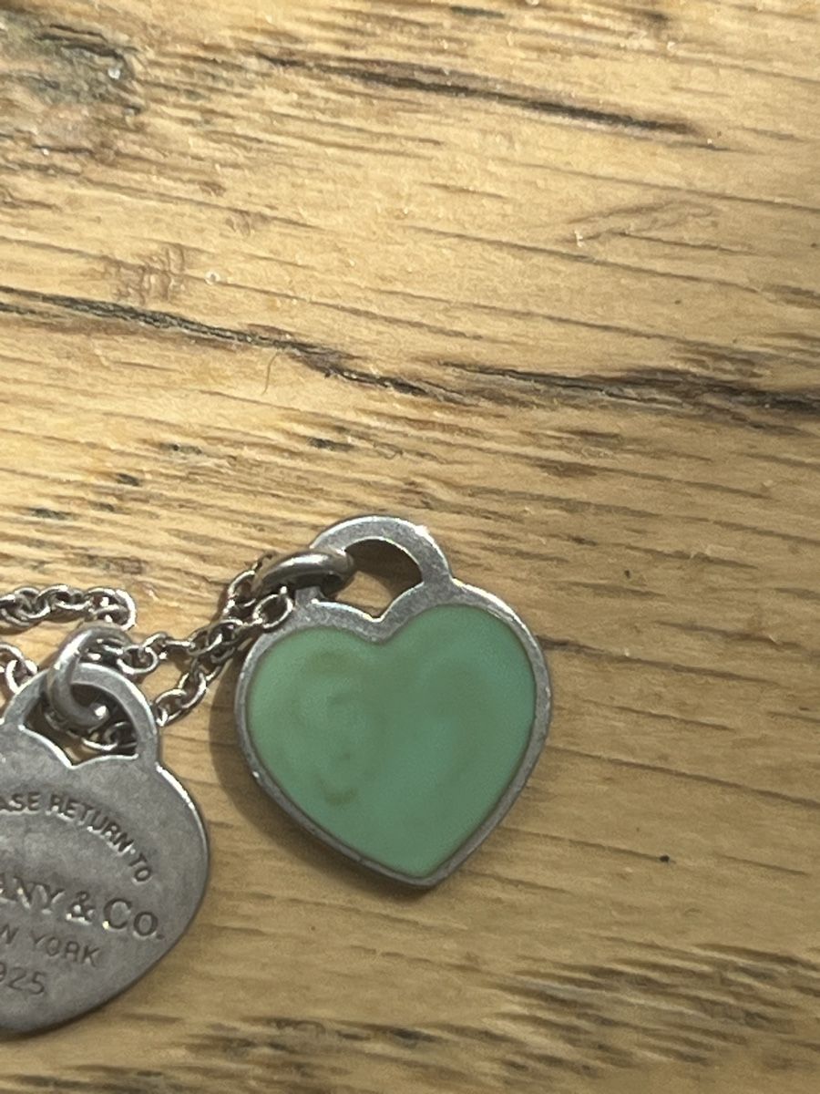 Tiffany & Co. Catenine: Tiffany & Co. Kette mit Herzanhänger – Usato da Zürich venduto da SofiaLiebert1099 2