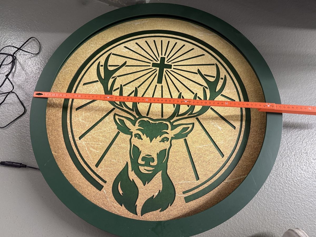 Tutte le decorazioni: Jägermeister Werbeleuchte – Usato da Altdorf UR venduto da NaturalBornKiter 3